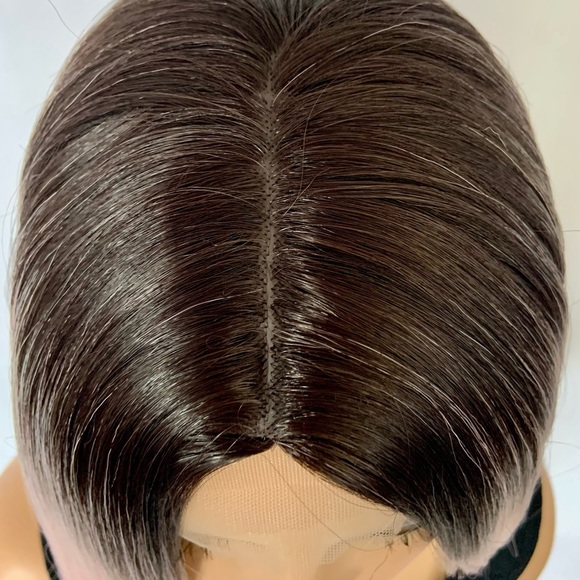 Very Pretty 16” Ombre Pearl Pink Premium Fiber Lace Front Wig - Picture 2 of 9